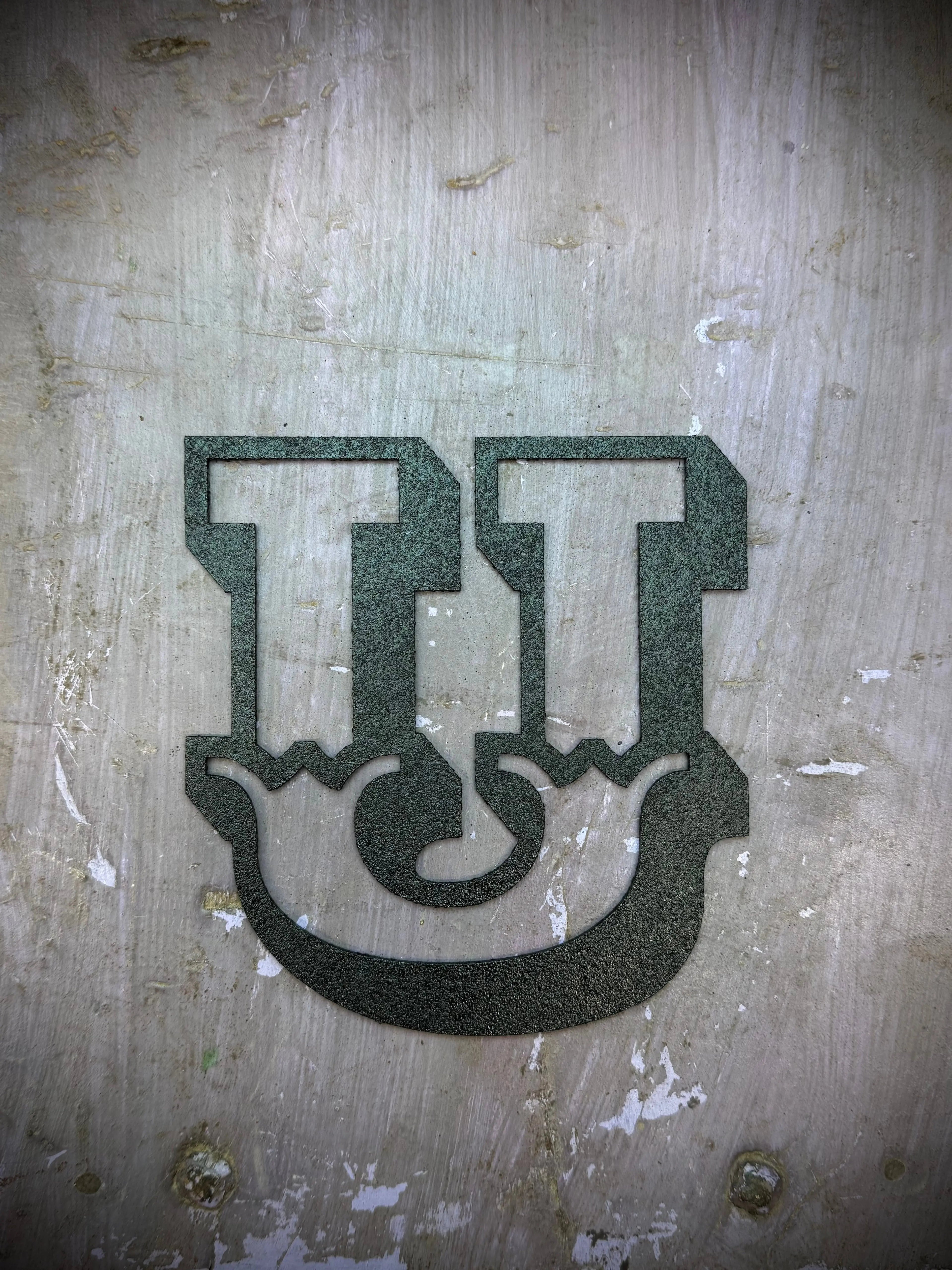 Rustic Black Metal Carnival Letters | Industrial Steel Wall Decor by RWN