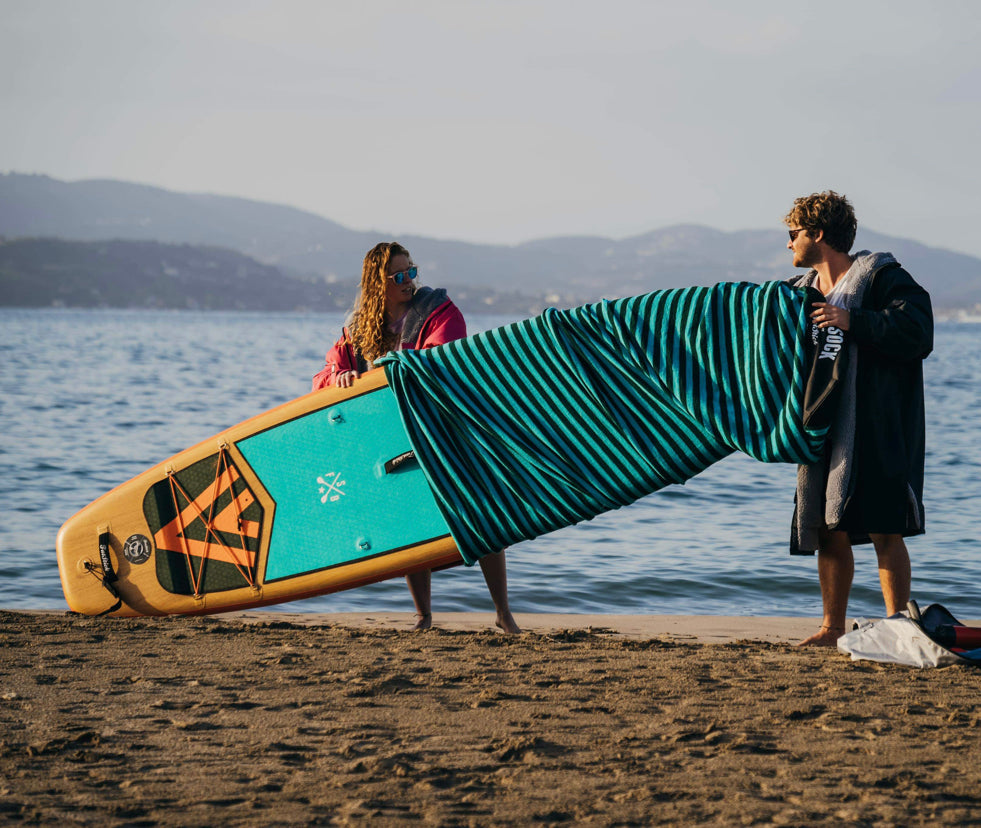 FatStick Boards SUP Sock - 10'6 Paddle Board Cover & Landing Mat