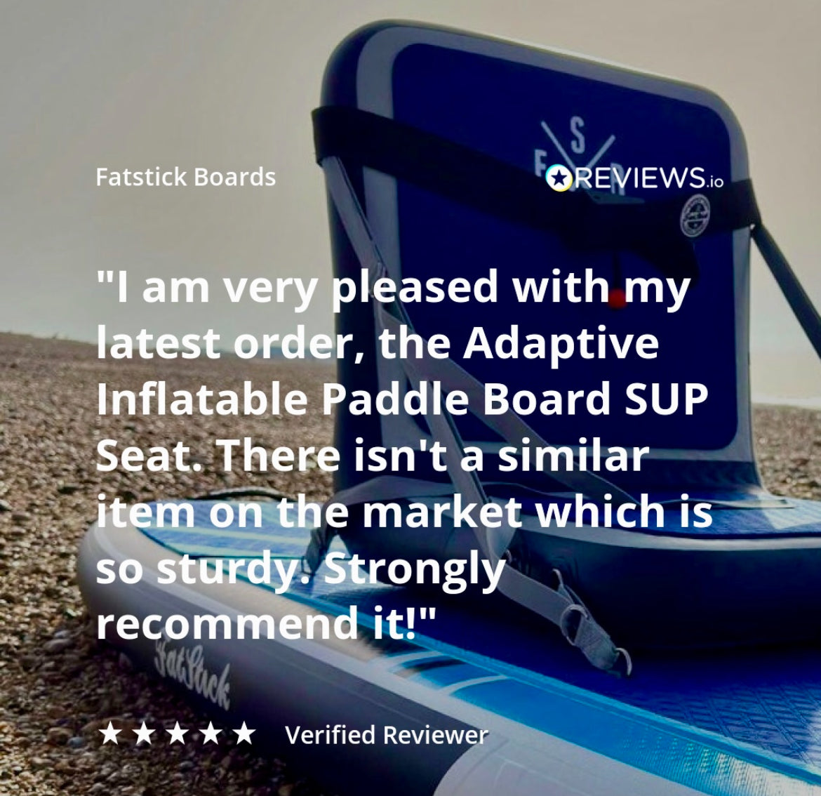 FatStick Adaptive Inflatable SUP & Kayak Seat – Ergonomic Beach Chair