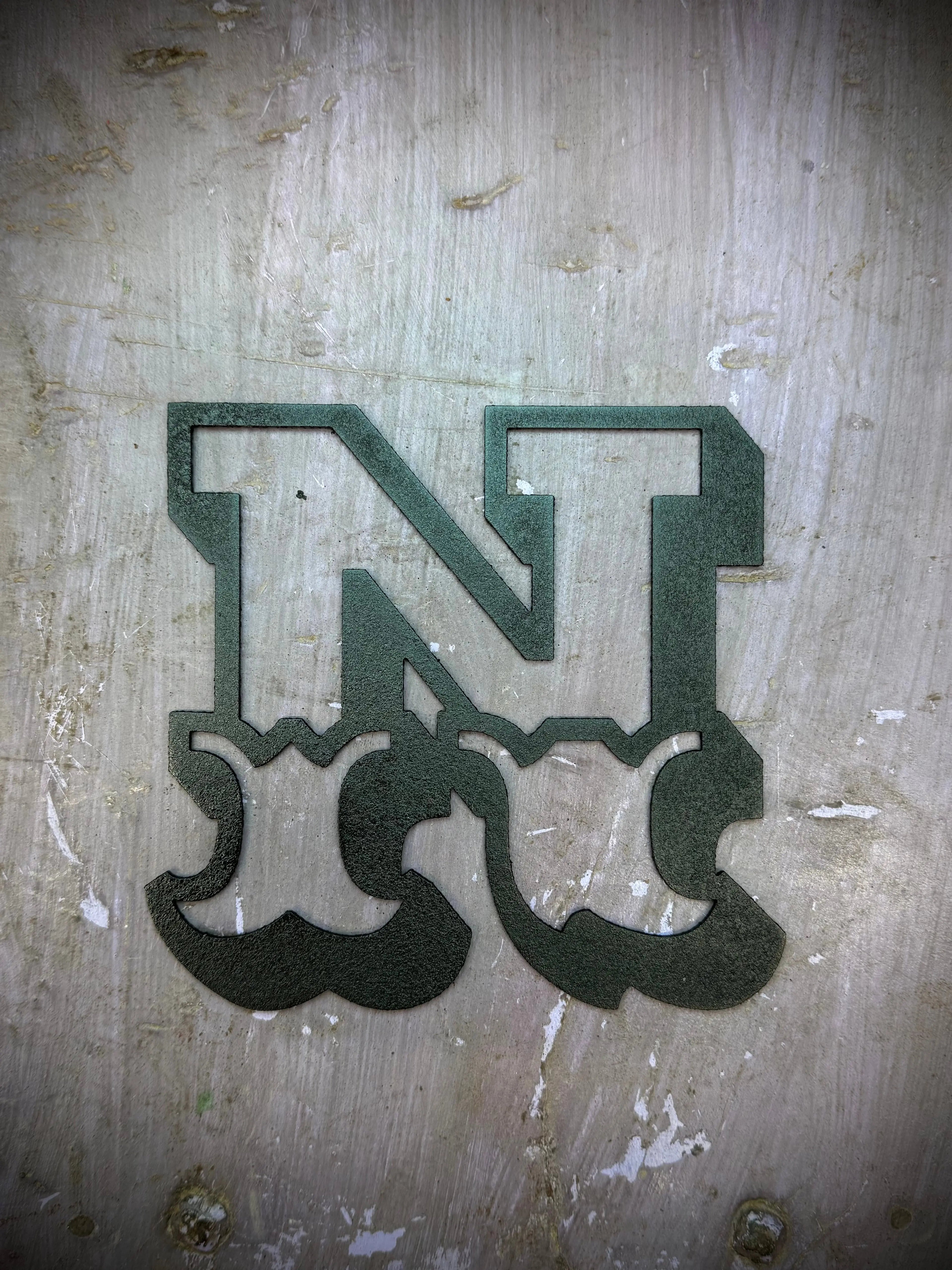 Rustic Black Metal Carnival Letters | Industrial Steel Wall Decor by RWN