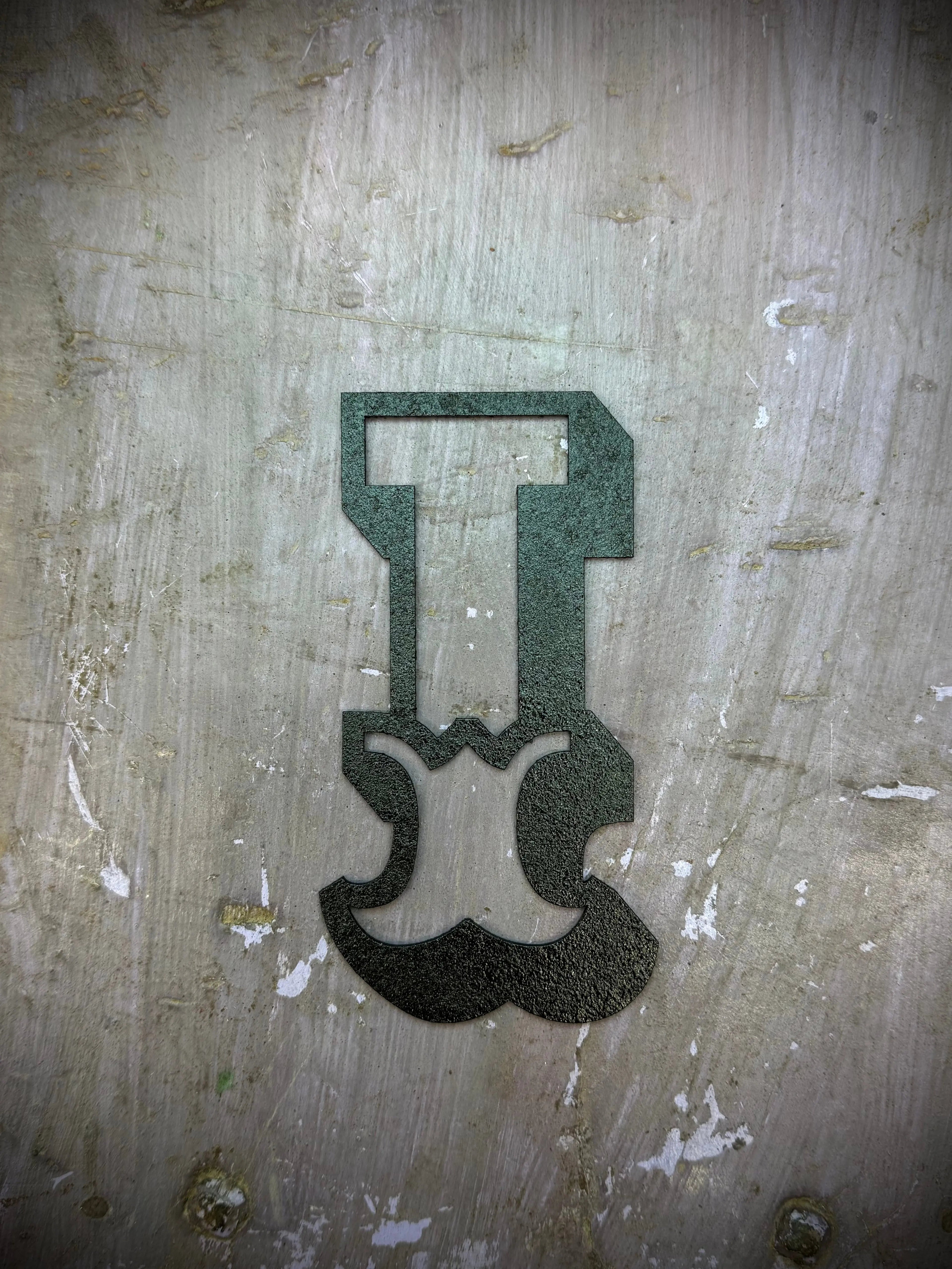 Rustic Black Metal Carnival Letters | Industrial Steel Wall Decor by RWN