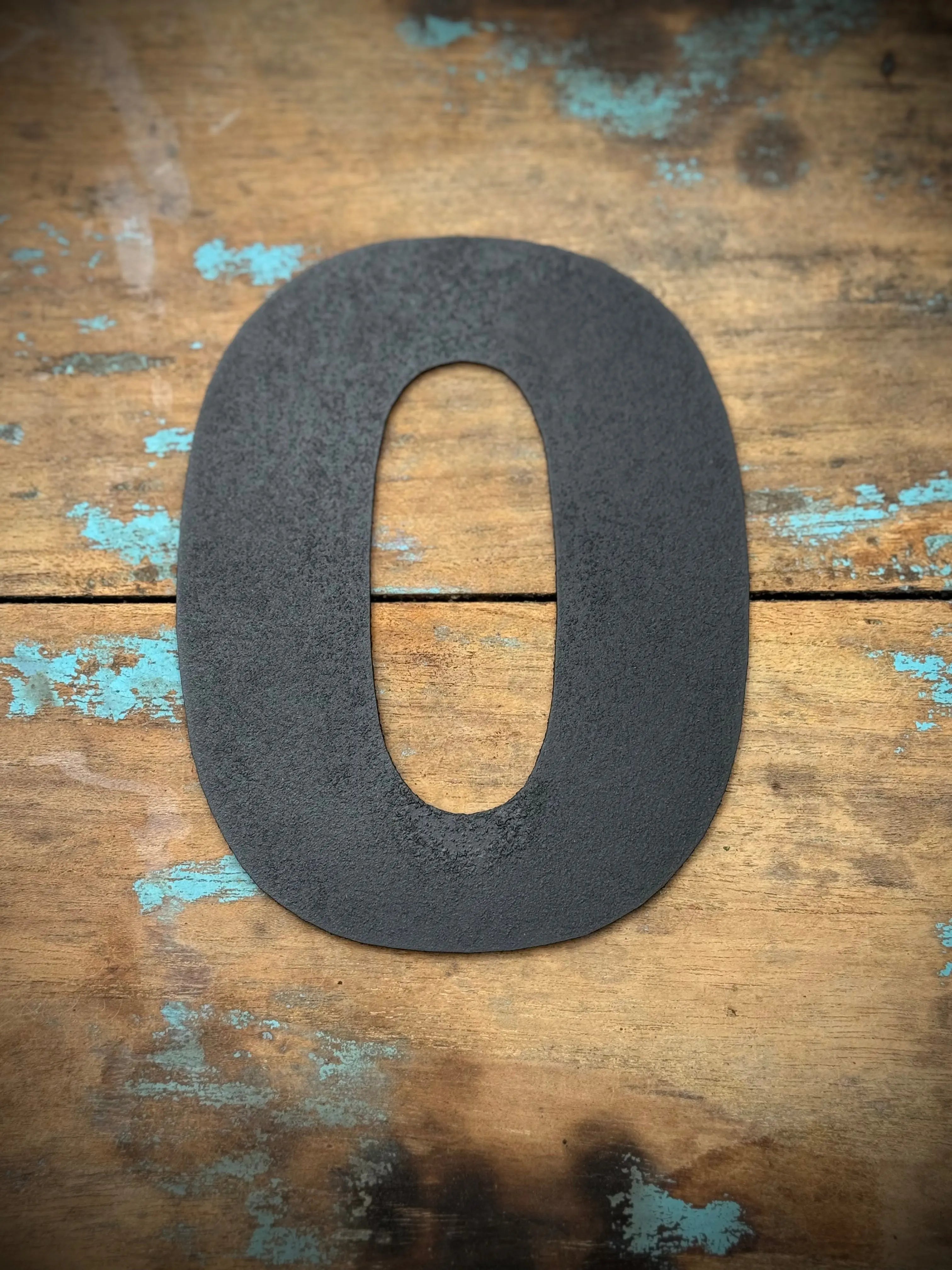 Rustic Black Metal Letters – Industrial Steel Wall Decor by Rustic Warehouse