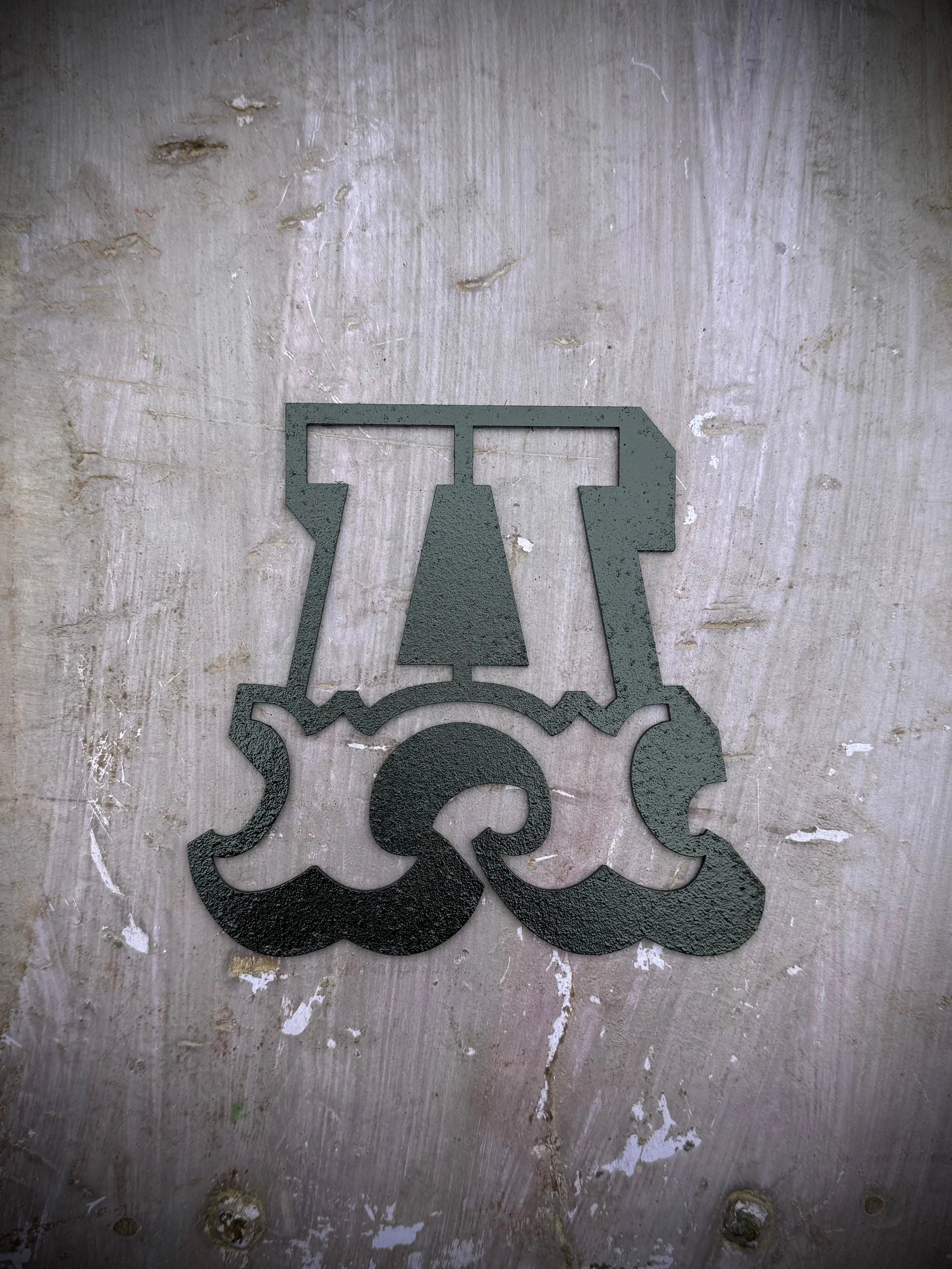 Rustic Black Metal Carnival Letters | Industrial Steel Wall Decor by RWN