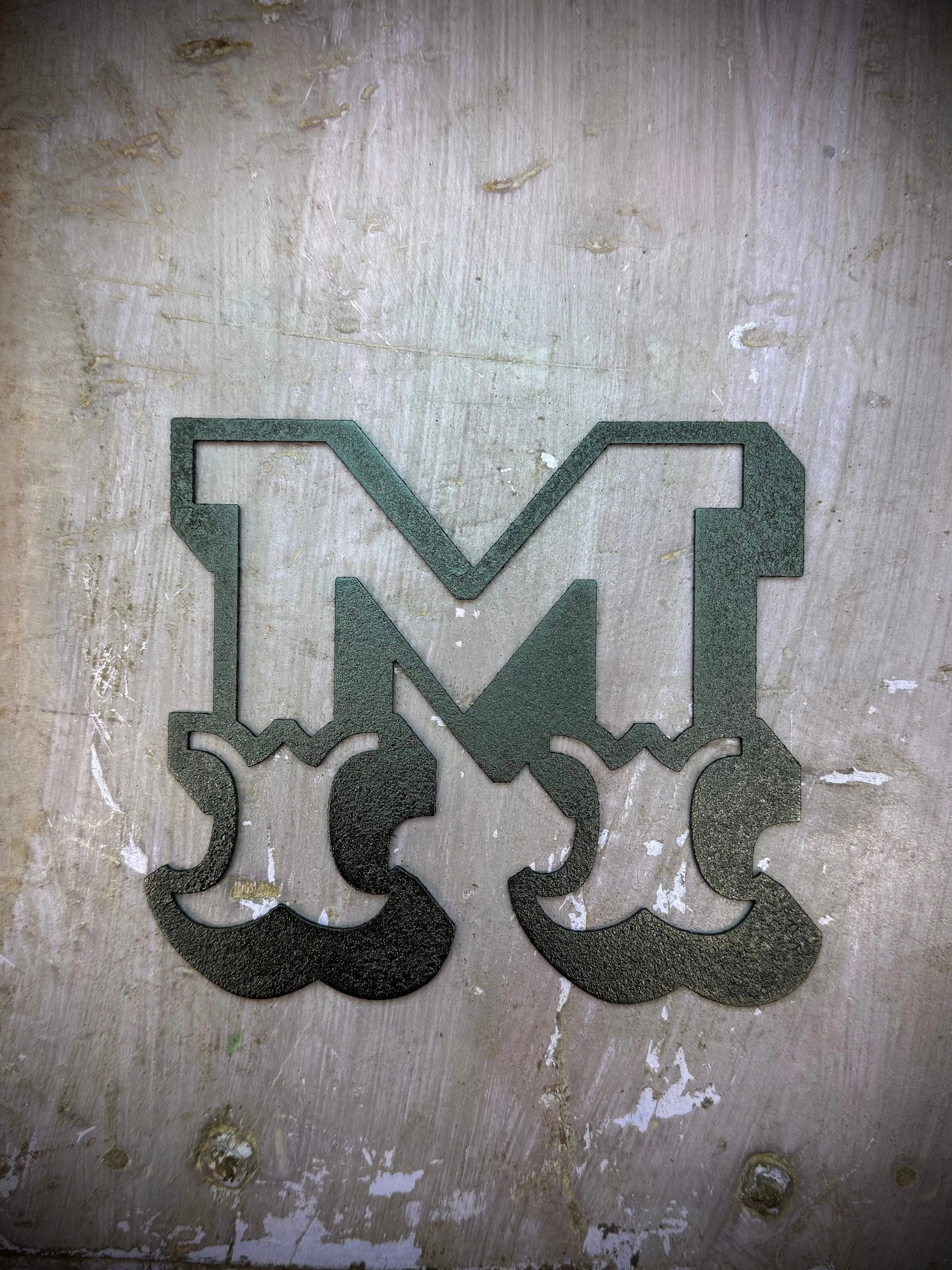Rustic Black Metal Carnival Letters | Industrial Steel Wall Decor by RWN