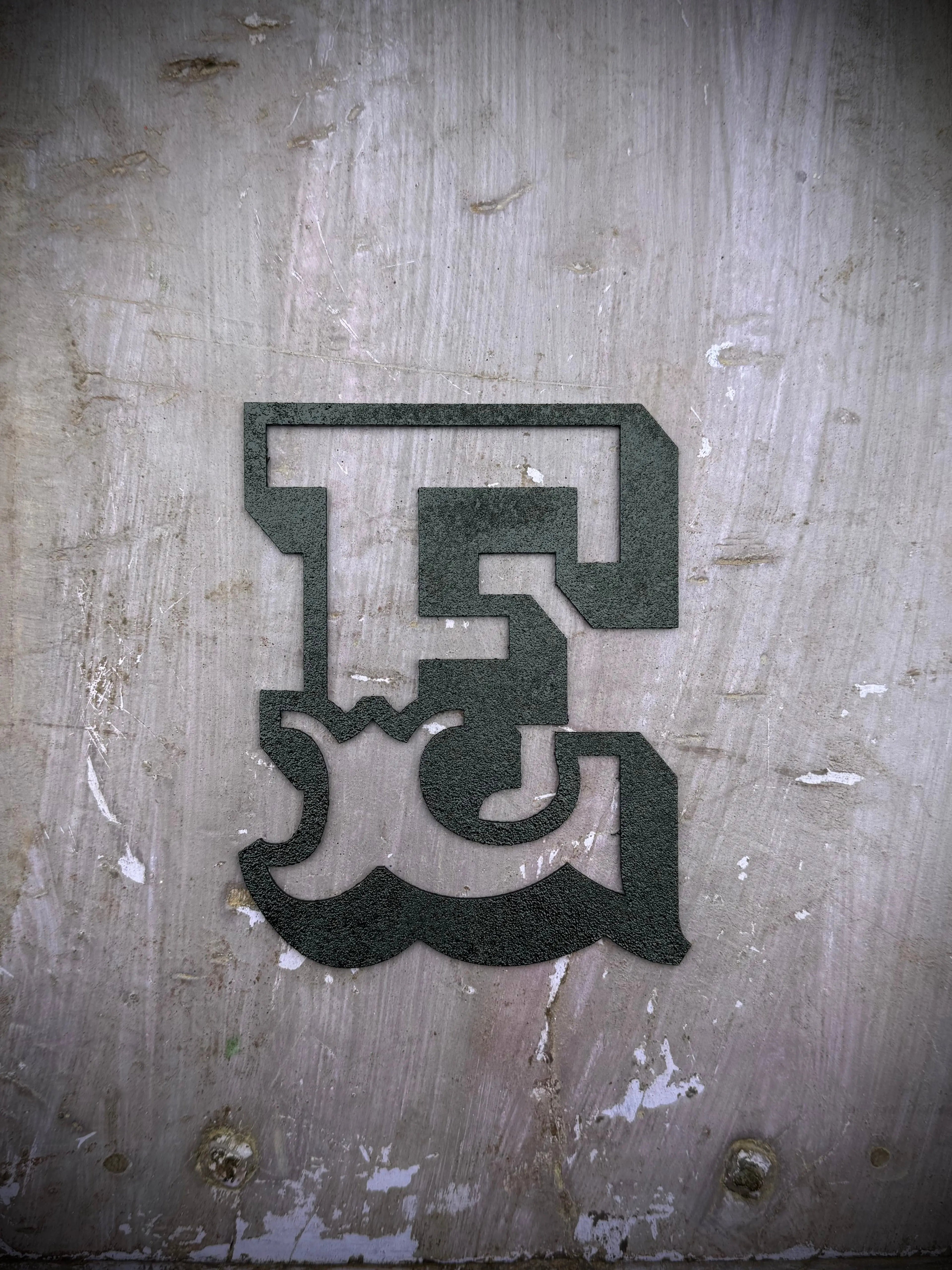 Rustic Black Metal Carnival Letters | Industrial Steel Wall Decor by RWN