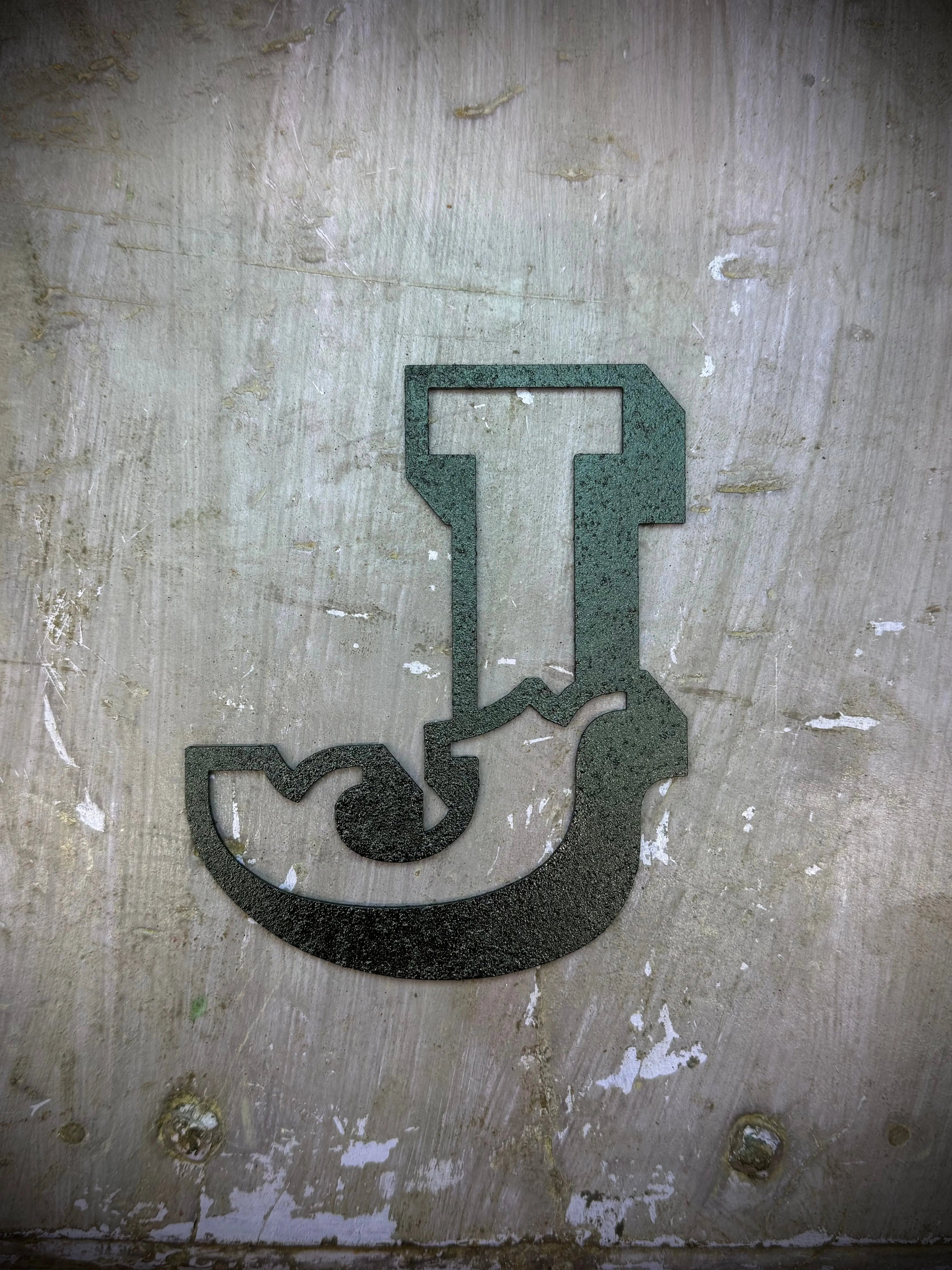 Rustic Black Metal Carnival Letters | Industrial Steel Wall Decor by RWN