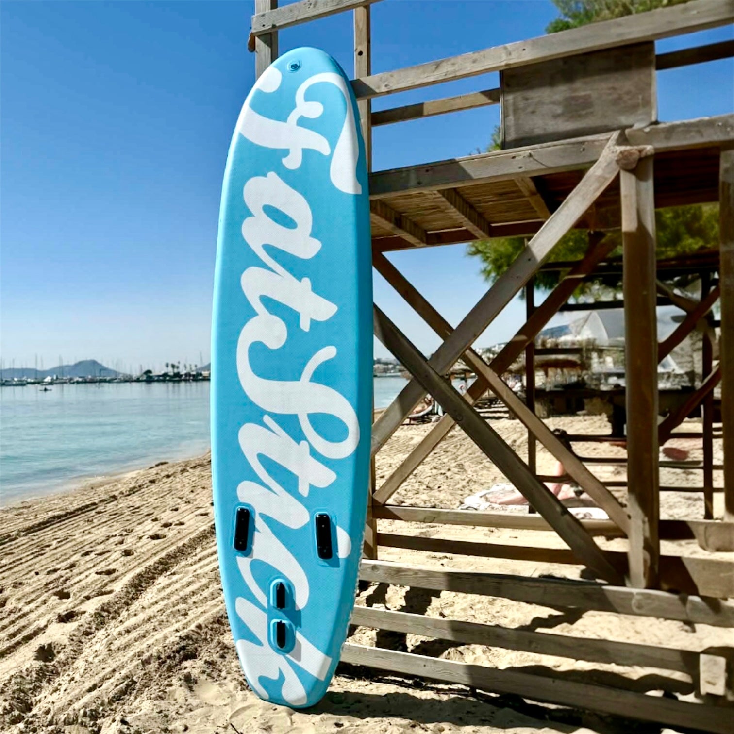 FatStick AirStick 10'6 Inflatable Stand Up Paddle Board Kayak Hybrid