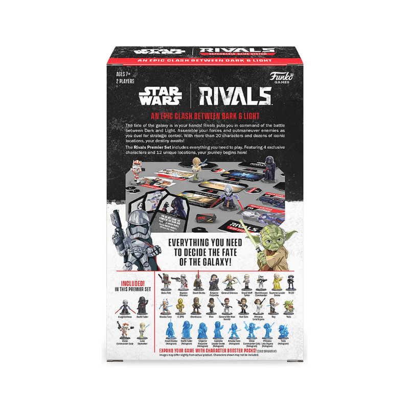 Funko Star Wars Rivals Premier Set Series 1 Strategy Board Game