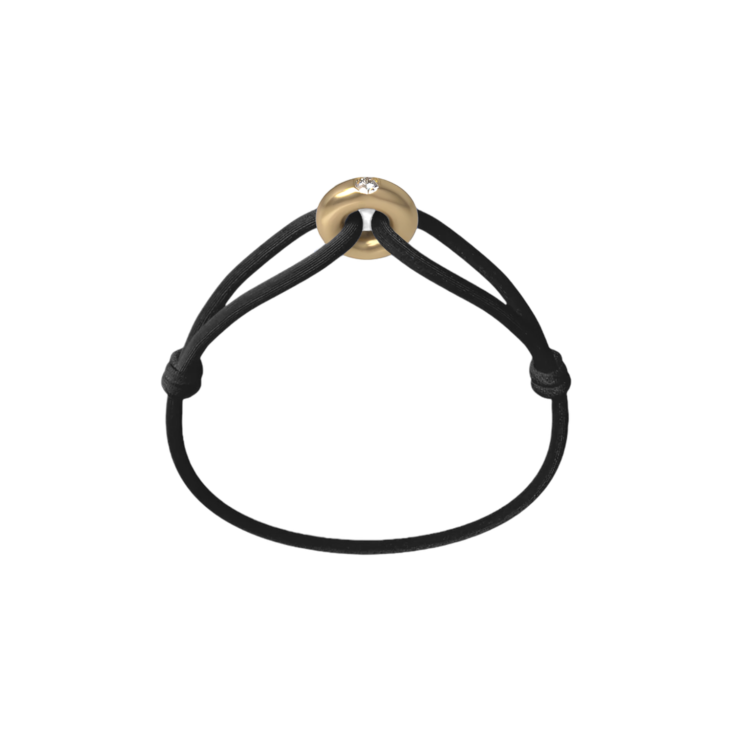 Golden Soho Diamond Cord Bracelet