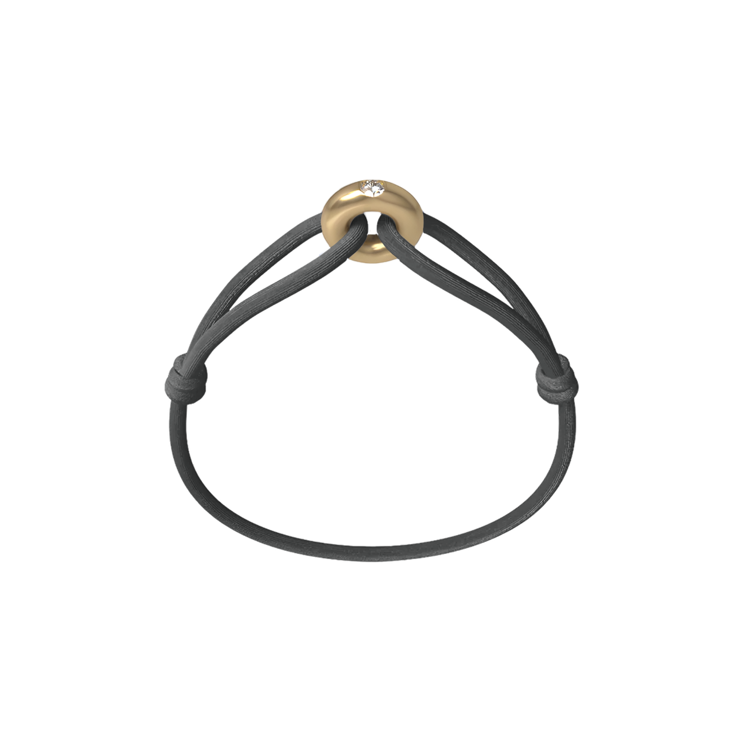 Golden Soho Diamond Cord Bracelet