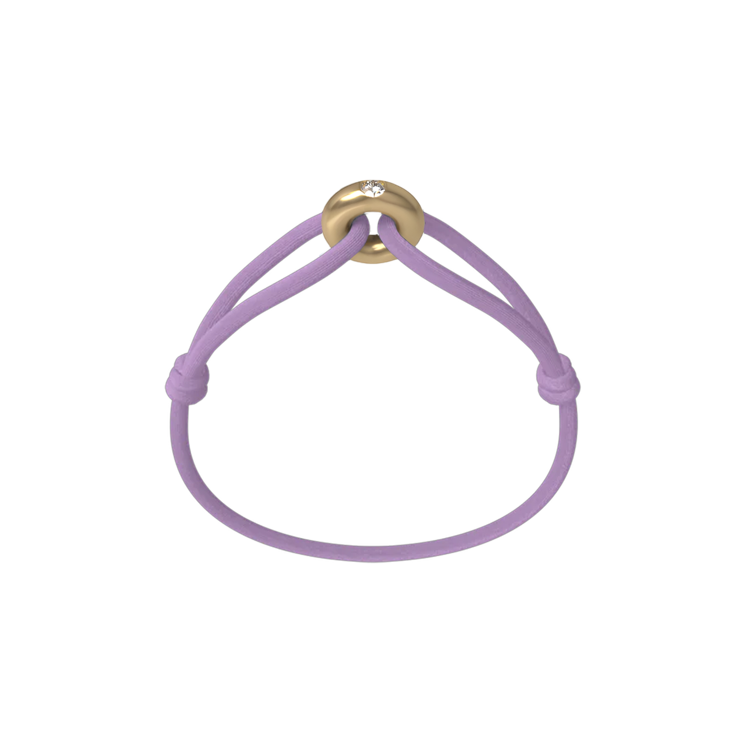 Golden Soho Diamond Cord Bracelet