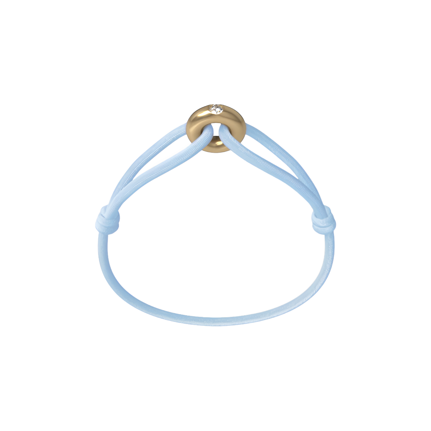 Golden Soho Diamond Cord Bracelet