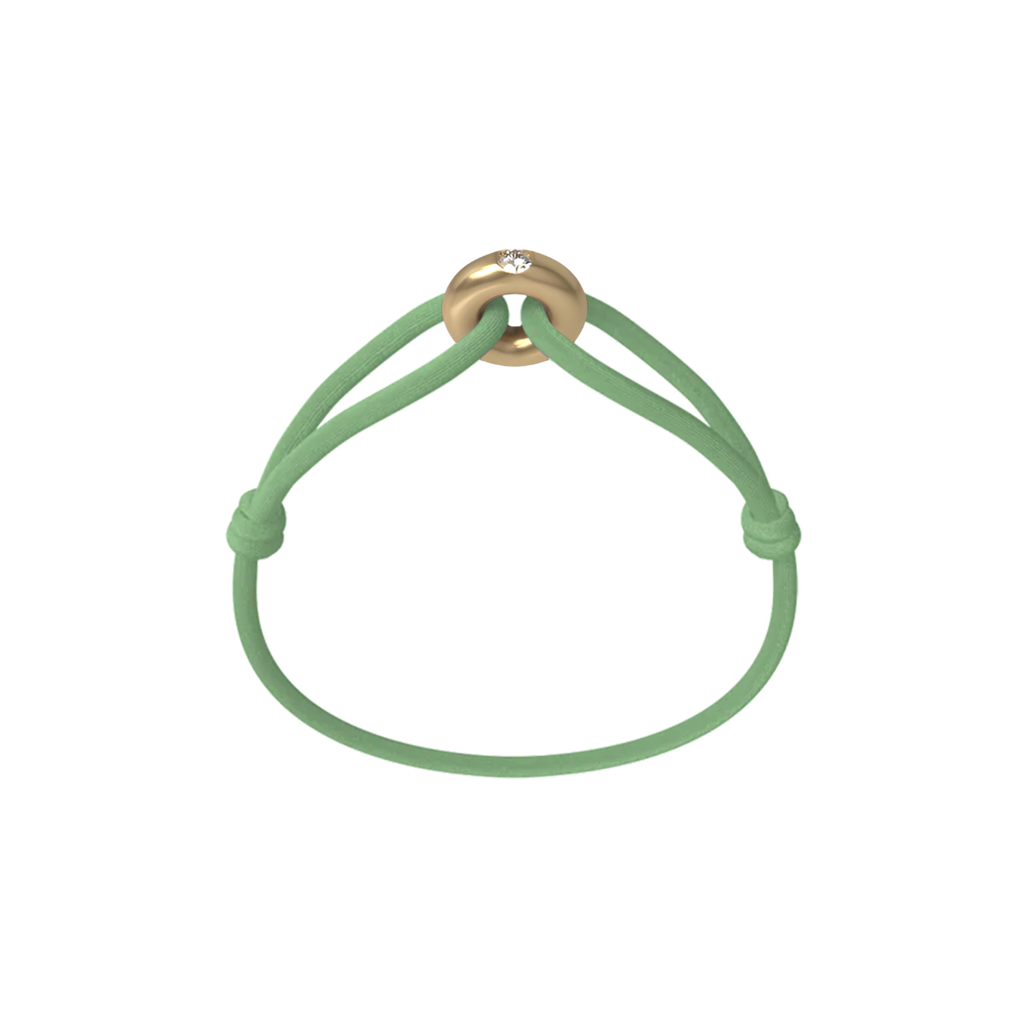 Golden Soho Diamond Cord Bracelet