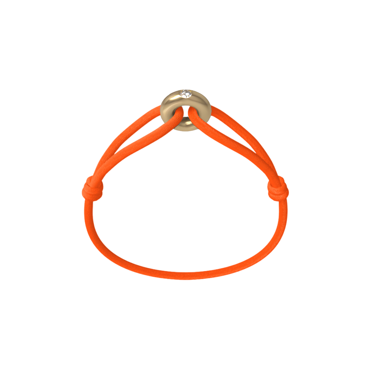 Golden Soho Diamond Cord Bracelet