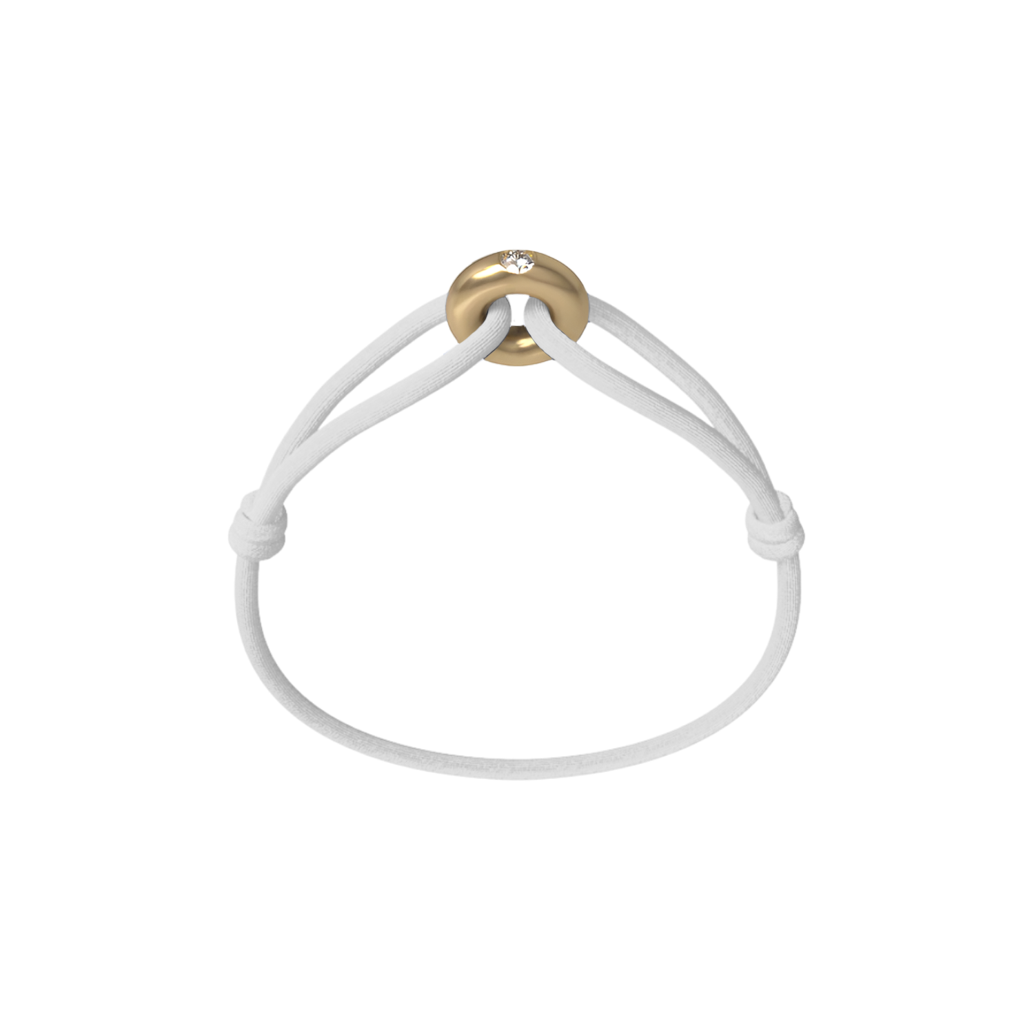 Golden Soho Diamond Cord Bracelet