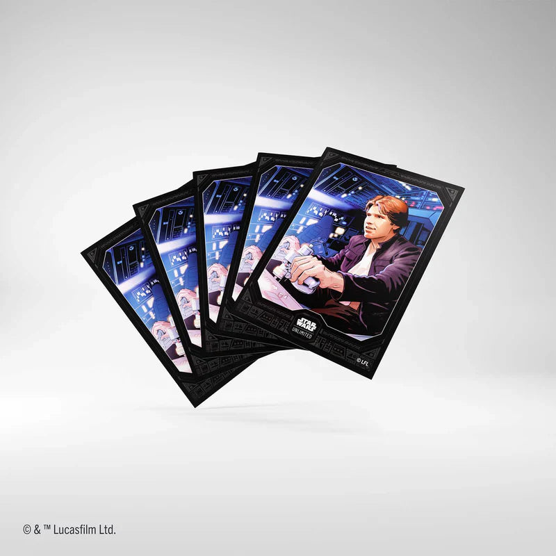 Star Wars: Unlimited Art Sleeves – Han Solo Matte Card Sleeves