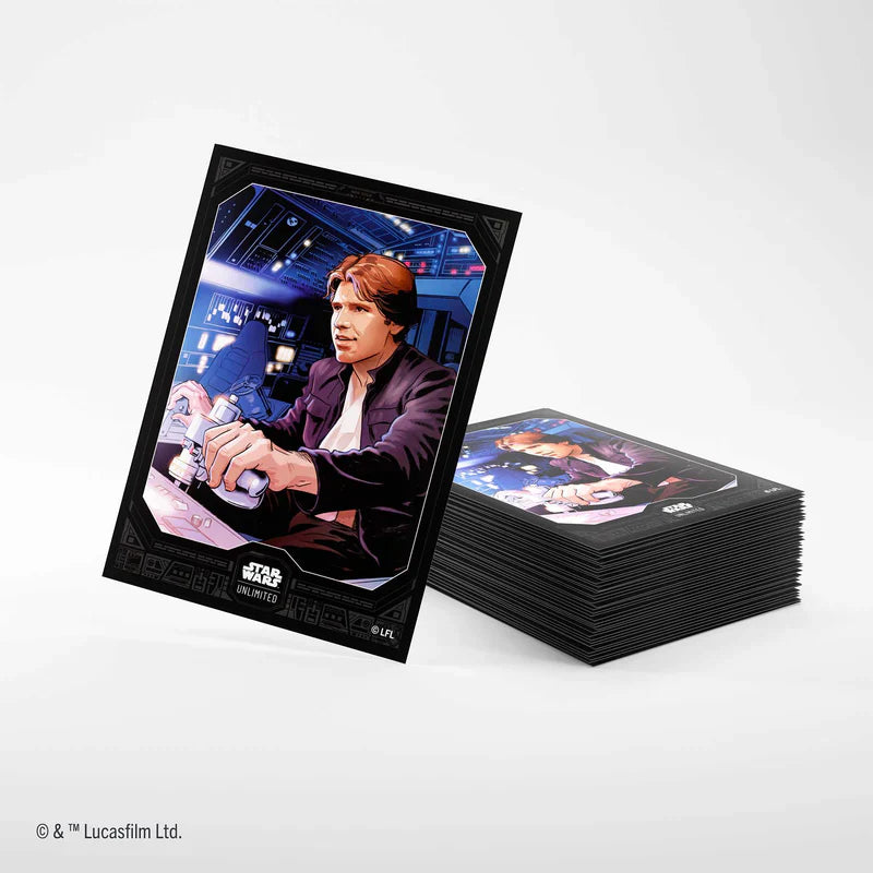 Star Wars: Unlimited Art Sleeves – Han Solo Matte Card Sleeves