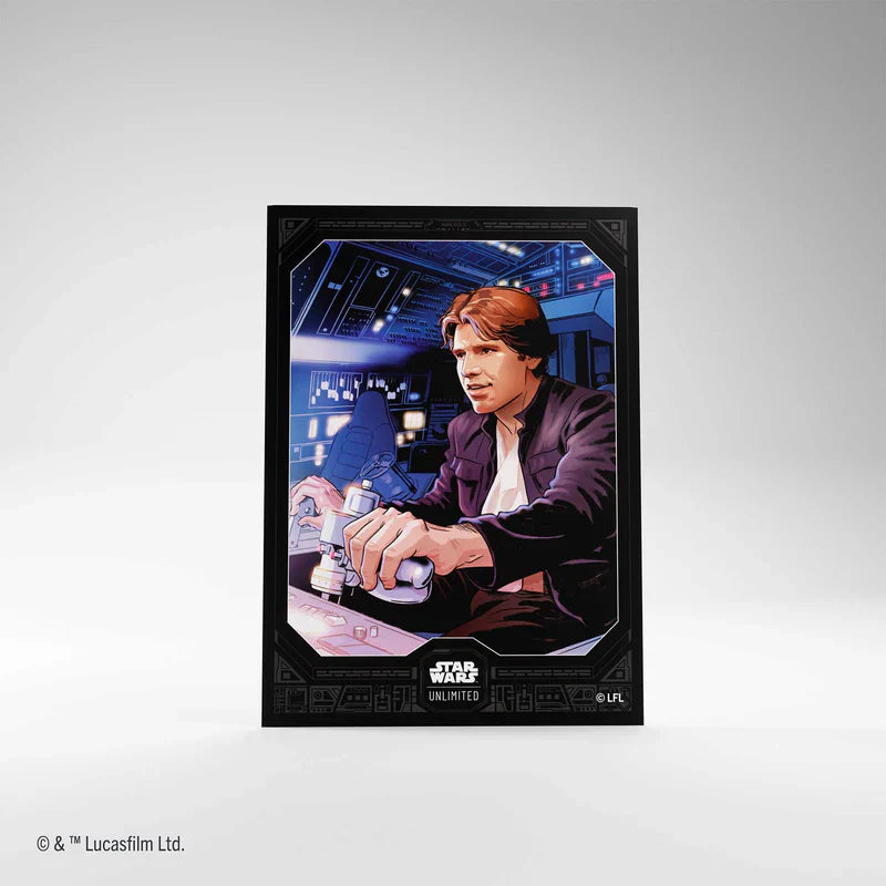 Star Wars: Unlimited Art Sleeves – Han Solo Matte Card Sleeves
