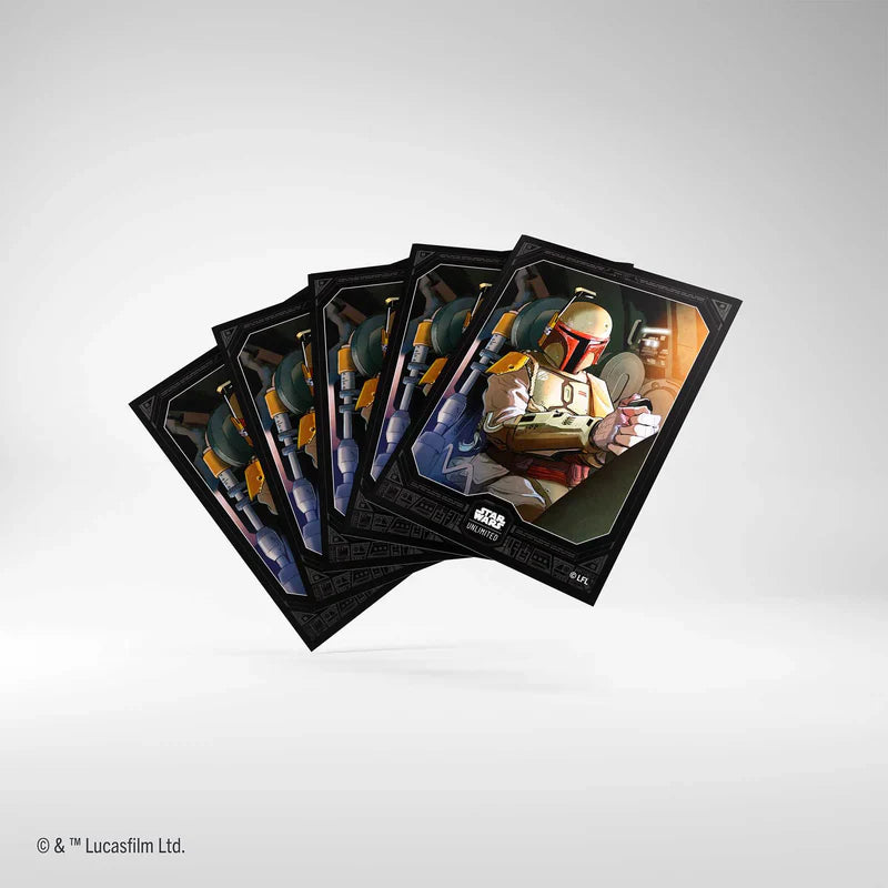 Star Wars: Unlimited Art Sleeves – Boba Fett Matte Card Sleeves