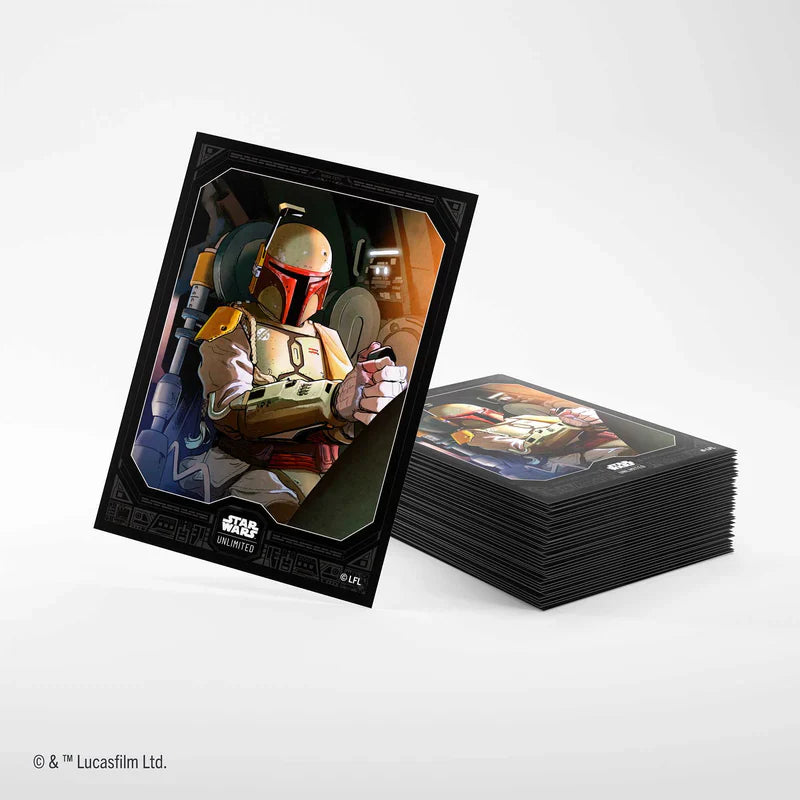 Star Wars: Unlimited Art Sleeves – Boba Fett Matte Card Sleeves