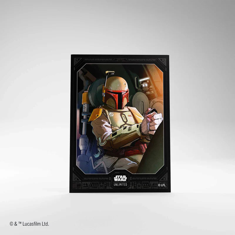 Star Wars: Unlimited Art Sleeves – Boba Fett Matte Card Sleeves