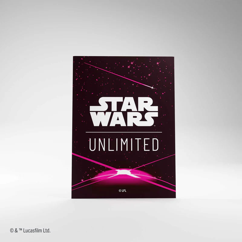 Star Wars: Unlimited Art Sleeves – Gamegenic Matte Card Back Magenta