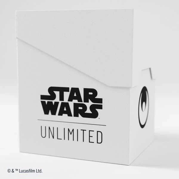 Star Wars: Unlimited Soft Crate Deck Box by Snaps – White/Black