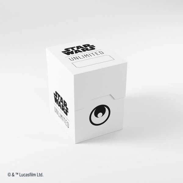 Star Wars: Unlimited Soft Crate Deck Box by Snaps – White/Black