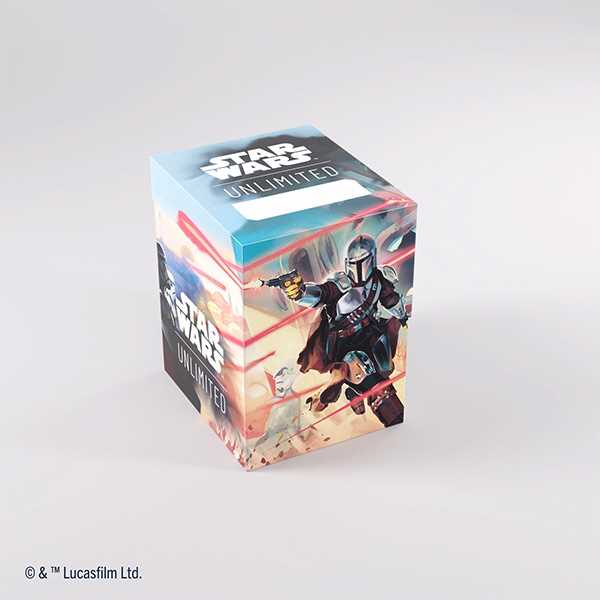 Gamegenic Star Wars: Unlimited Soft Crate Deck Box - Mandalorian