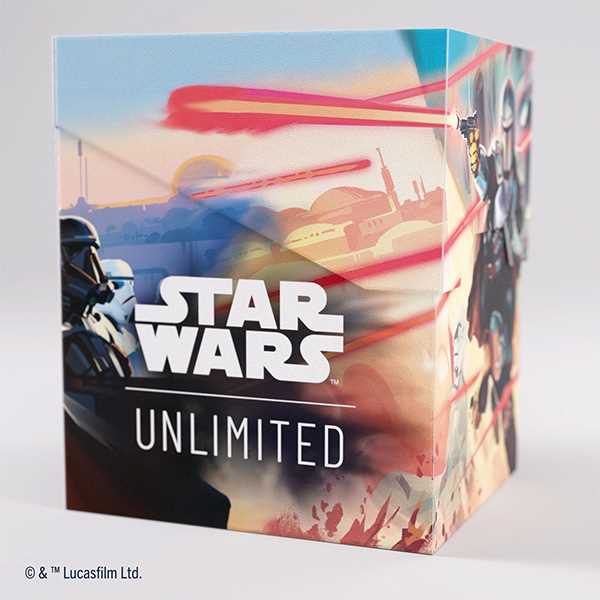 Gamegenic Star Wars: Unlimited Soft Crate Deck Box - Mandalorian
