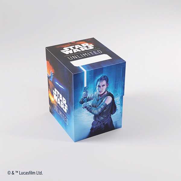 Gamegenic Star Wars: Unlimited Soft Crate Deck Box – Rey/Kylo Ren