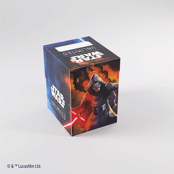 Gamegenic Star Wars: Unlimited Soft Crate Deck Box – Rey/Kylo Ren