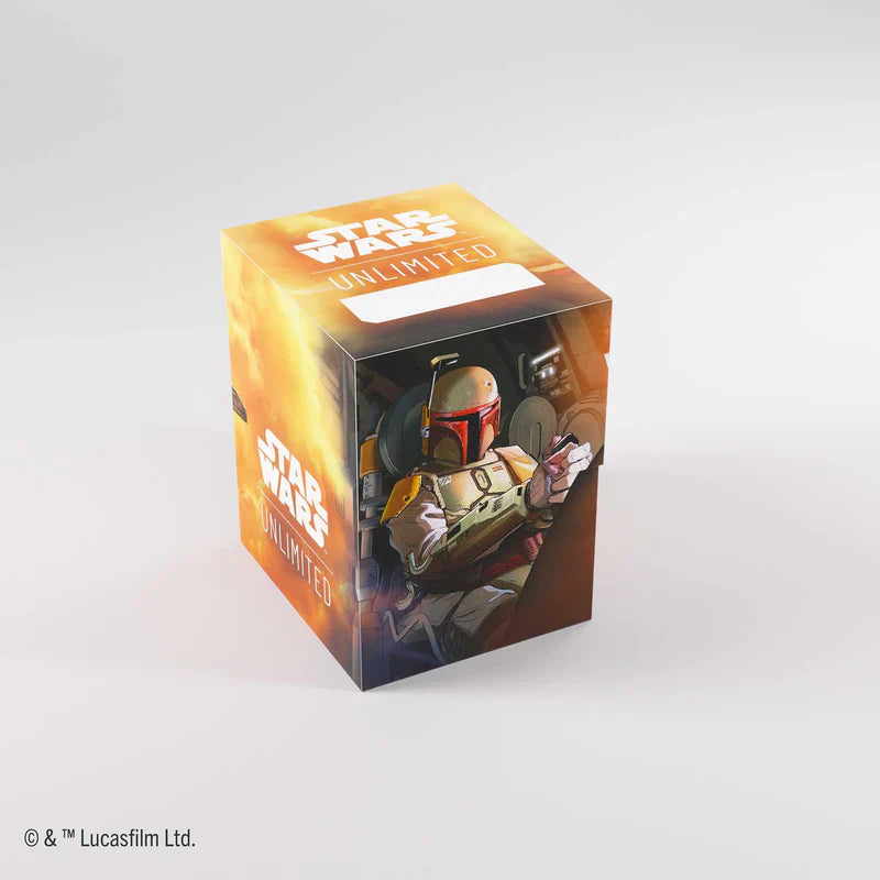 Gamegenic Star Wars: Unlimited Soft Crate Deck Box – Boba Fett Design