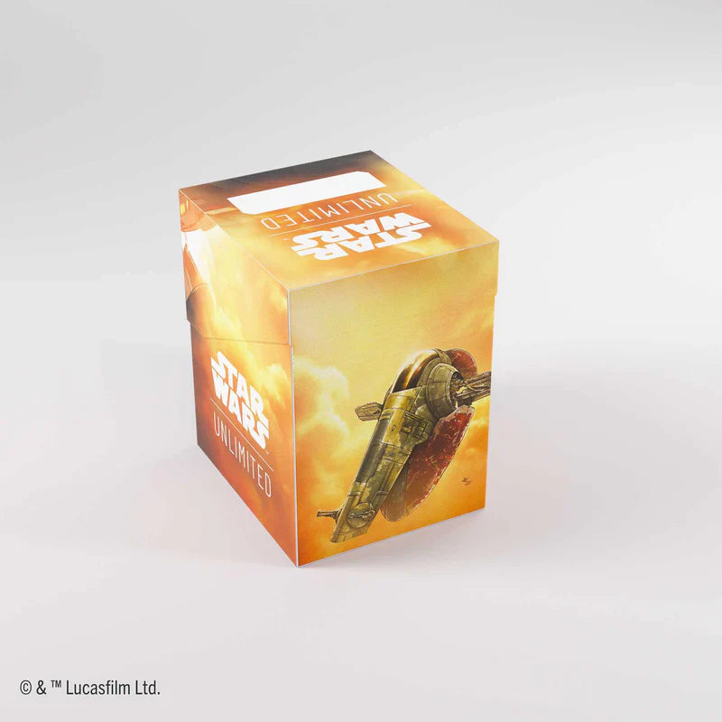 Gamegenic Star Wars: Unlimited Soft Crate Deck Box – Boba Fett Design