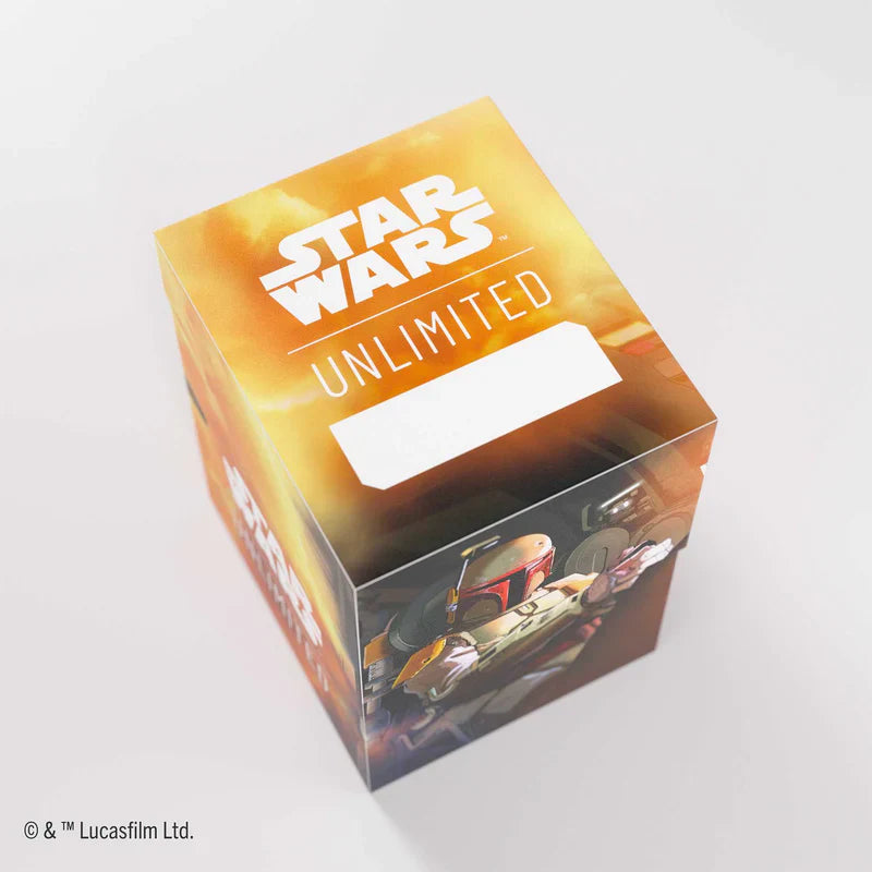 Gamegenic Star Wars: Unlimited Soft Crate Deck Box – Boba Fett Design