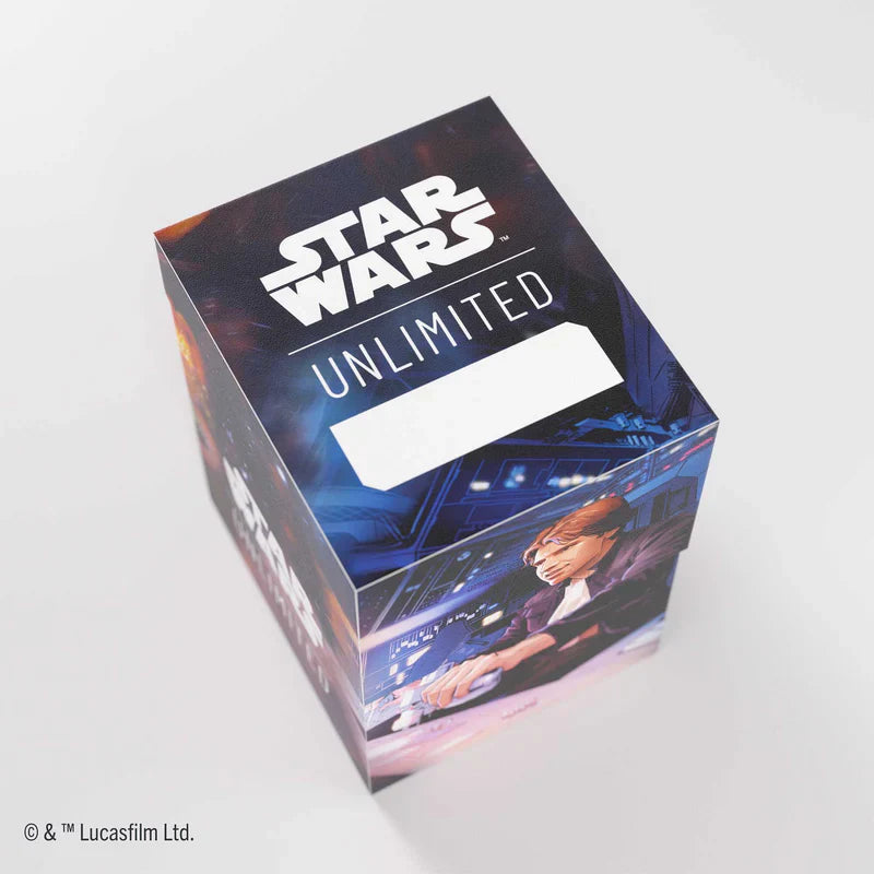 Gamegenic Star Wars: Unlimited Soft Crate Deck Box – Han Solo Design