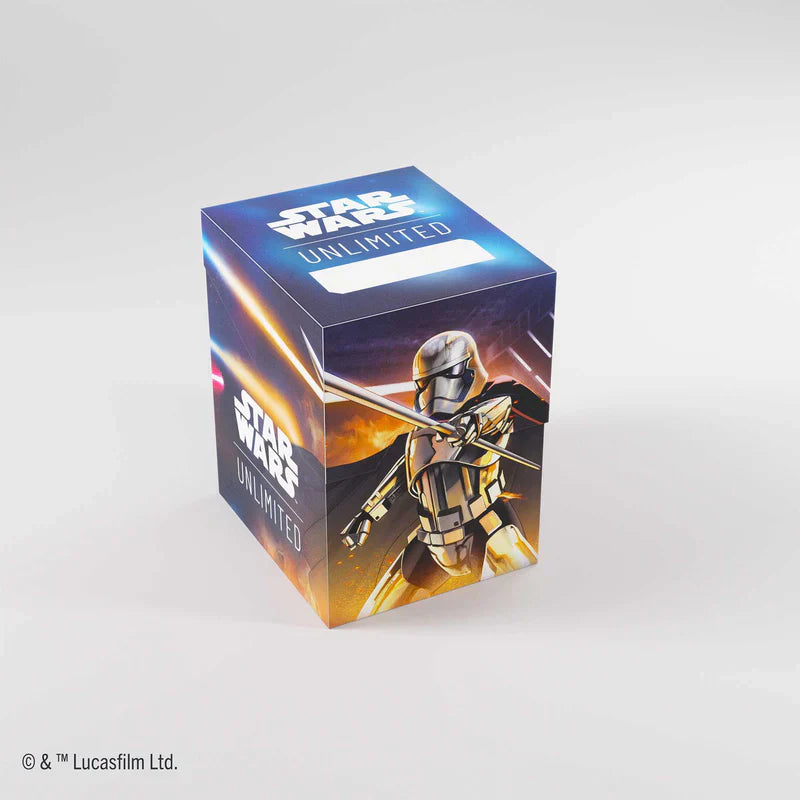 Gamegenic Star Wars: Unlimited Soft Crate Deck Box – Captain Phasma