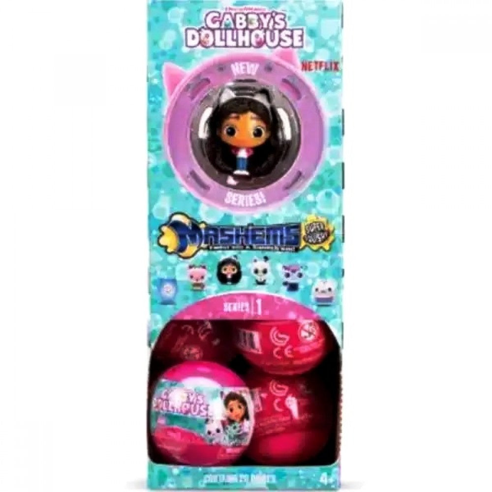 Gabby's Dollhouse Mashems – Squishy Collectible Toy Capsule by Snaps