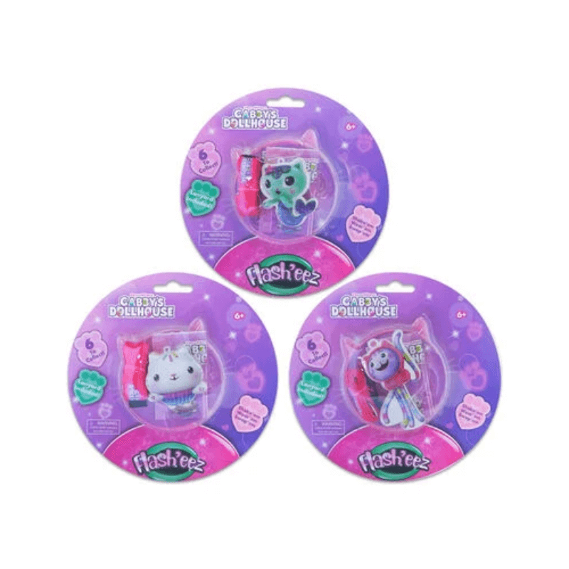 Gabby's Dollhouse Flash'eez Kids Flashlight with Lanyard by PoundFun