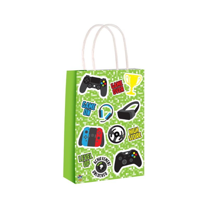 Gamer Party Bag by PoundFun – Video Game Loot Bag with Party Favors
