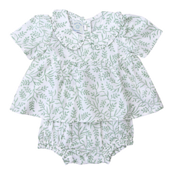 Georgia Short Blouse & Bloomer Set