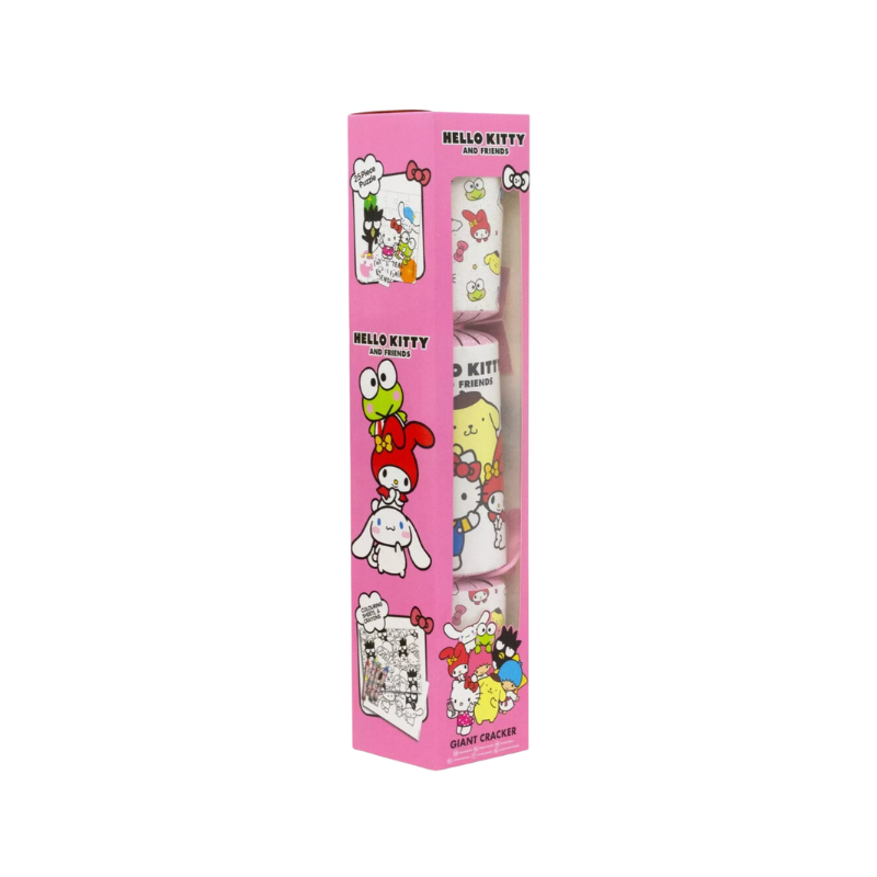 Hello Kitty Giant Surprise Cracker – 55cm Jumbo Kids Activity Gift Set