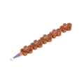 PoundFun Gingerbread Christmas Stacker Pen – Festive Novelty Stationery