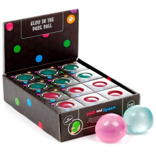 Snaps Glow in the Dark Maltose Squishy Ball – Sensory Stress Relief Toy