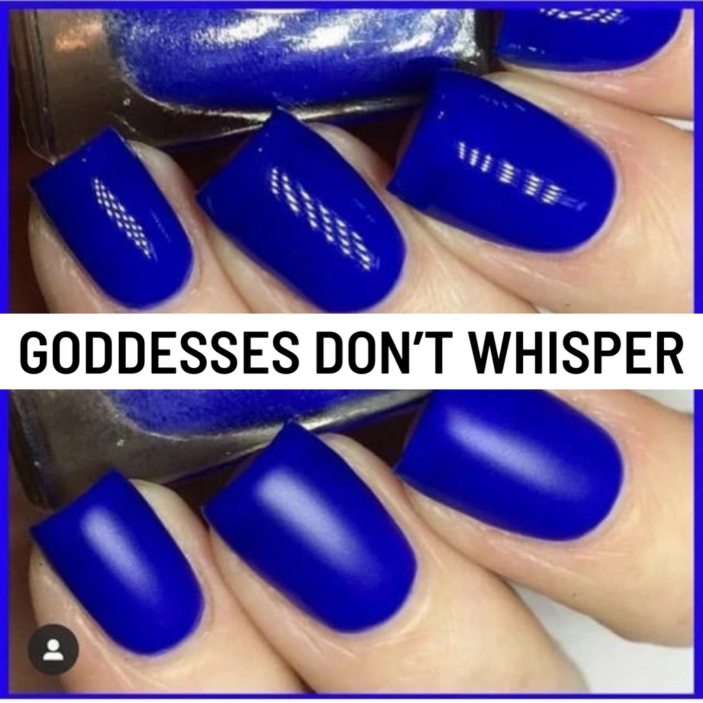 Radioactive Unicorn Deep Blue Nail Polish – Vegan & 5-Free – 10ml