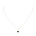 Golden Clover Necklace