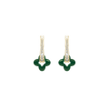 Golden Clover Earrings