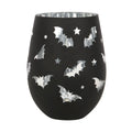 Bat Stemless Wine Glass by Kate's Clothing – Gothic Silver Interior 500ml
