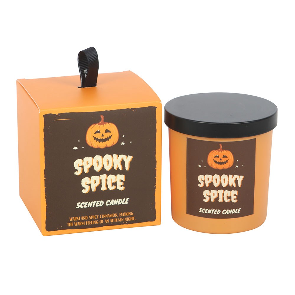 Kate's Clothing Spooky Cinnamon and Spice Gothic Candle – 18 Hour Burn