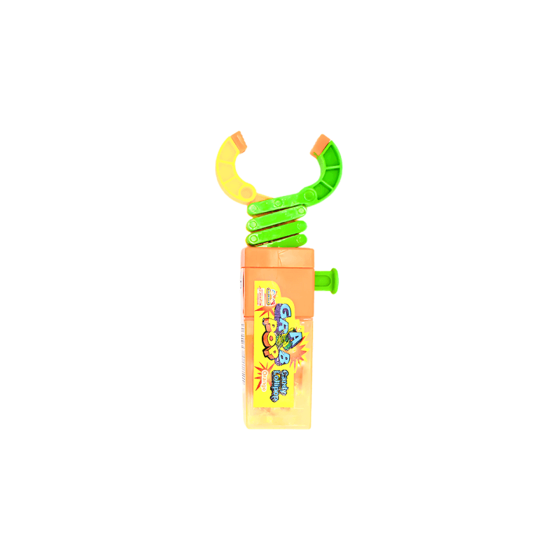 PoundFun Grab Pop Lollipops – Orange Flavoured Interactive Novelty Candy